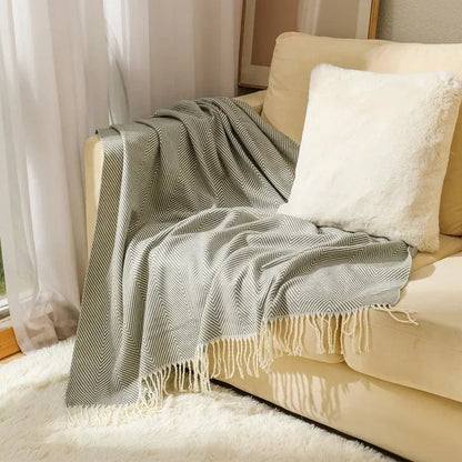 Kuscheldecke | Weiche, Gemütliche Decke für Sofa und Bett 0