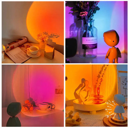 LED-Sunset-Lampe | Stimmungslicht für Entspannte Abende 3
