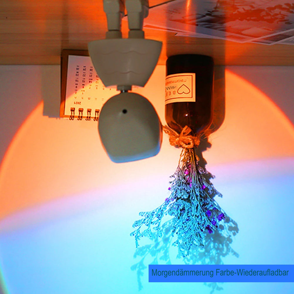 LED-Sunset-Lampe | Stimmungslicht für Entspannte Abende 7