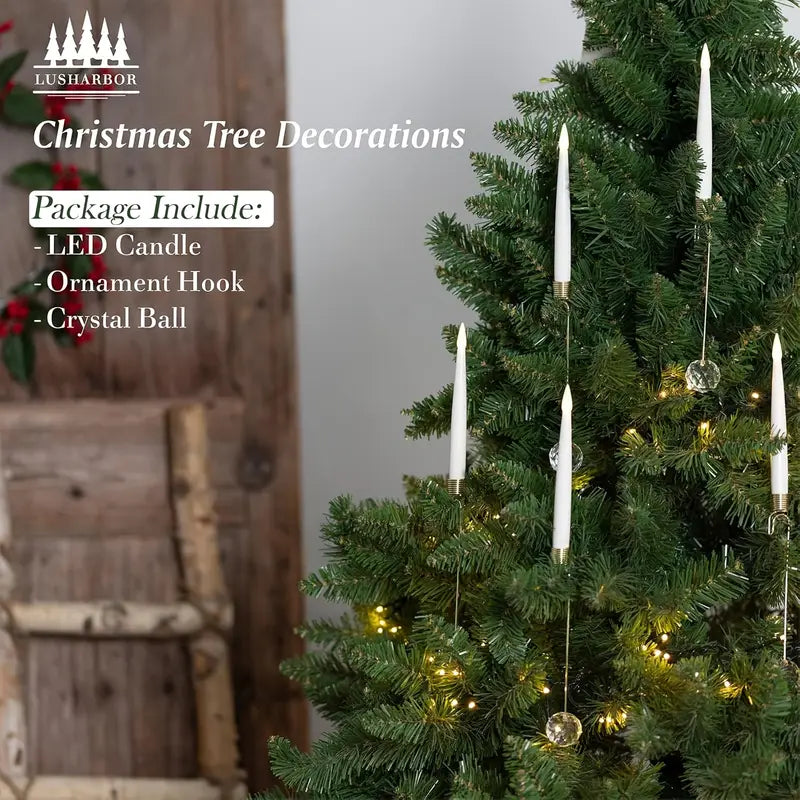 LED Baumkerzen Set | Flammenlose Weihnachts- und Halloween-Deko 2