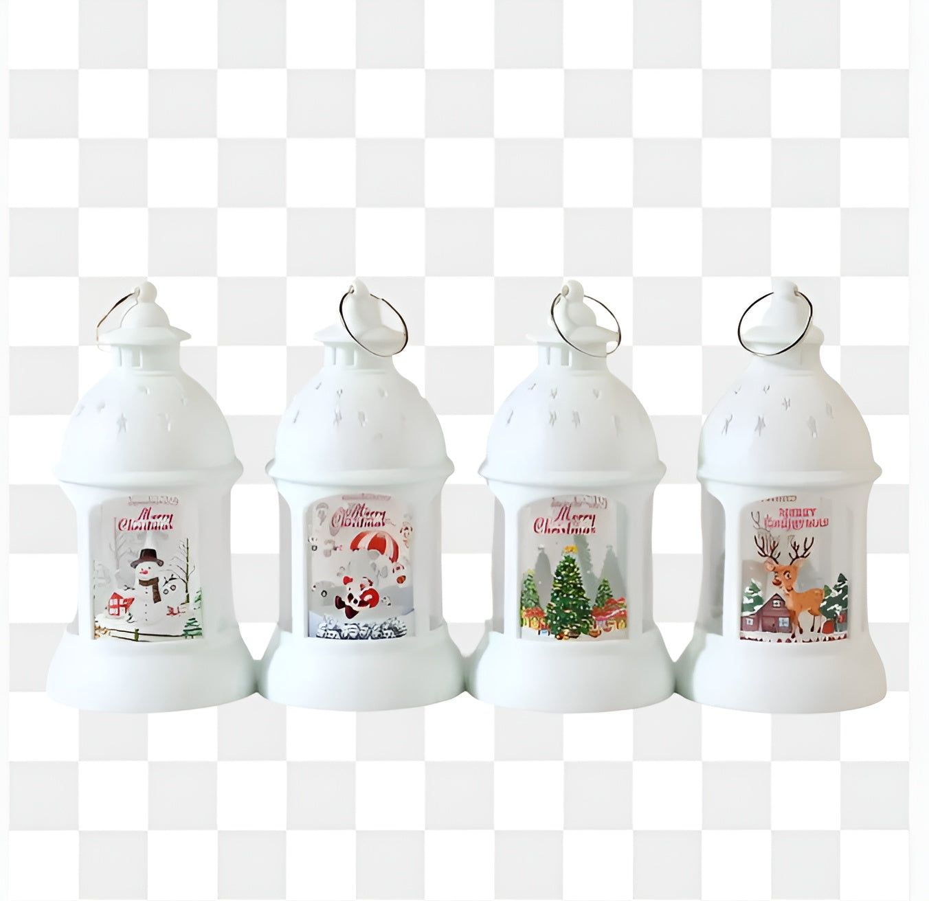 LED Weihnachtslaterne | Festliche Dekoration mit Warmem Licht 1