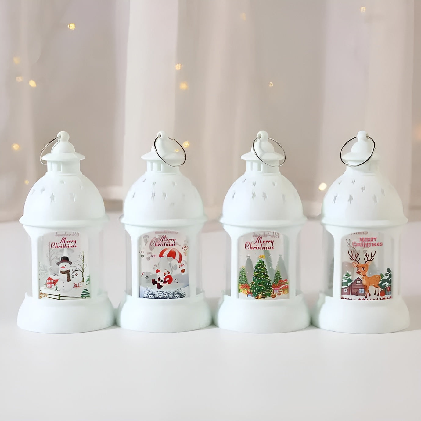 LED Weihnachtslaterne | Festliche Dekoration mit Warmem Licht 4