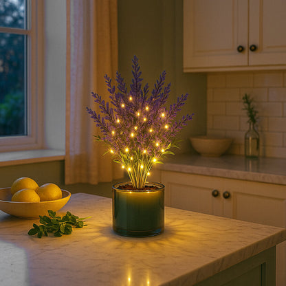 Lavendel-Traumlampe | LED Tischlampe für Gemütliches Licht 3