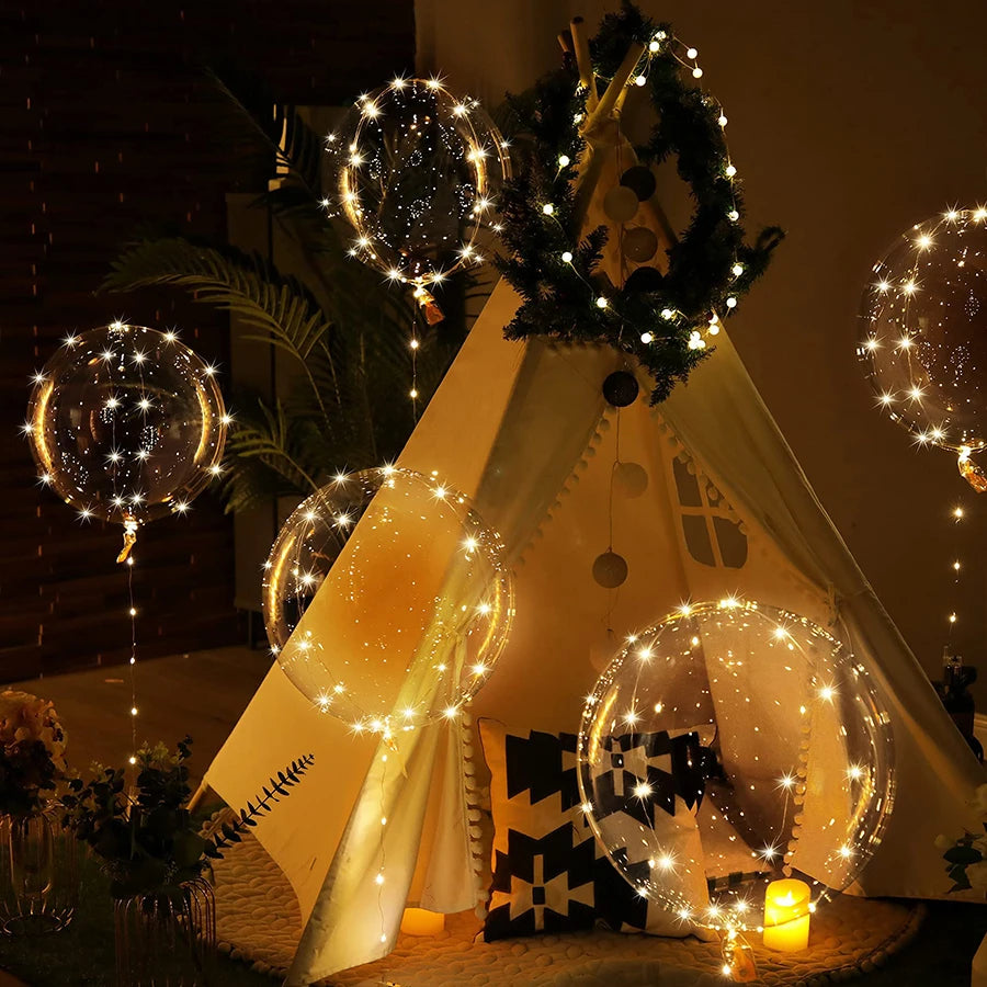 Leuchtende Luftballons | Hochzeits- und Partydekoration 5