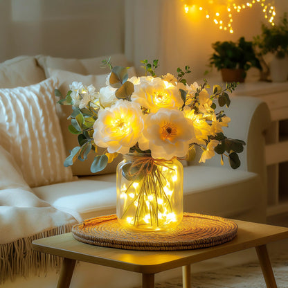 Leuchtender Blütenstrauß | LED Blumenarrangement 5