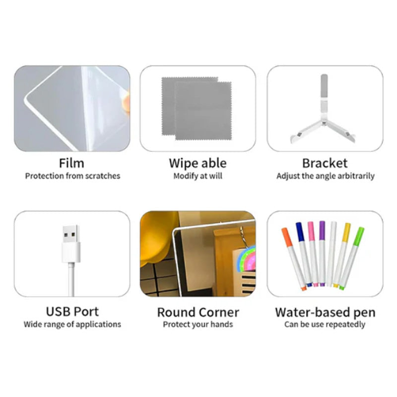 Leuchtendes Zeichenbrett | Kreatives Spielzeug für Kinder 6