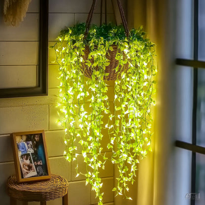 Lush Light Vine | LED Lichterkette Grün 3m 1