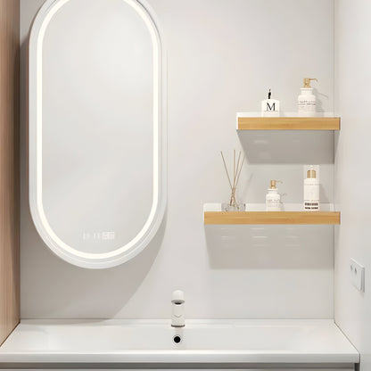 LuxeWood | Hölzernes Badezimmer-Organisationsregal 3