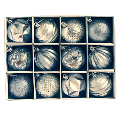 Luxuriöse Weihnachtskugeln Set | Kunstvolle Weihnachtsbaumkugeln 2