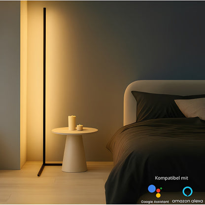 Lya | Stehlampe Schwarz für Wohnzimmer und moderne Räume 0