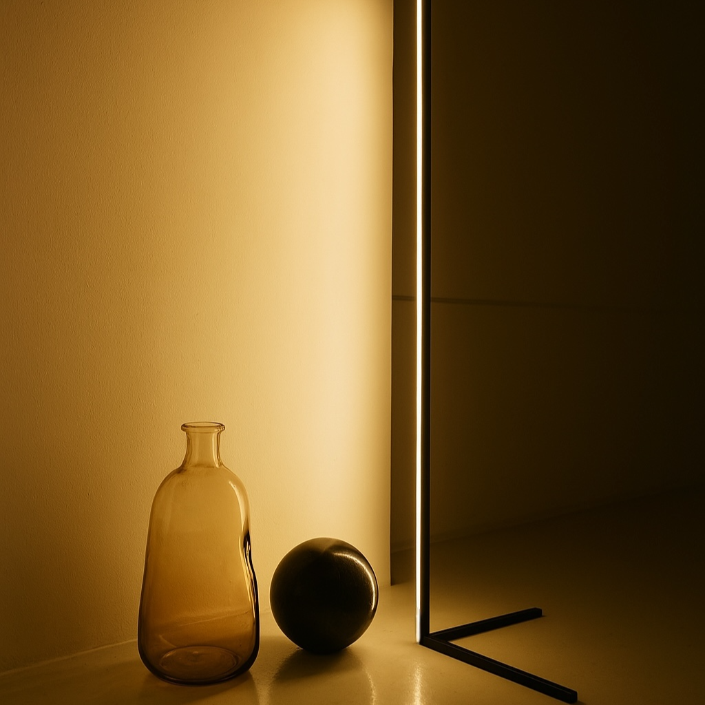 Lya | Stehlampe Schwarz für Wohnzimmer und moderne Räume 4