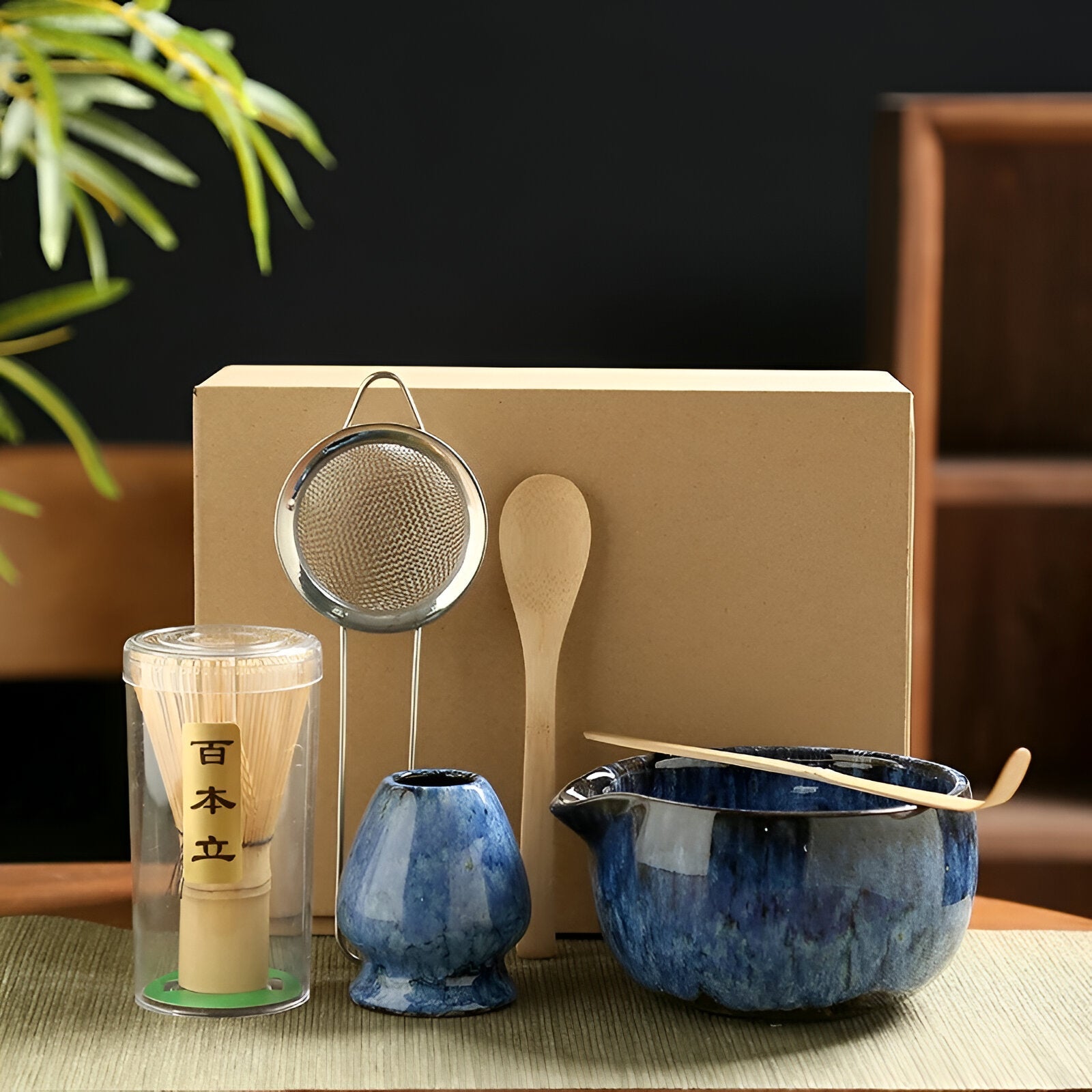 Matcha Teeset | Japanisches Teeservice 6-teilig für Teezubereitung 5