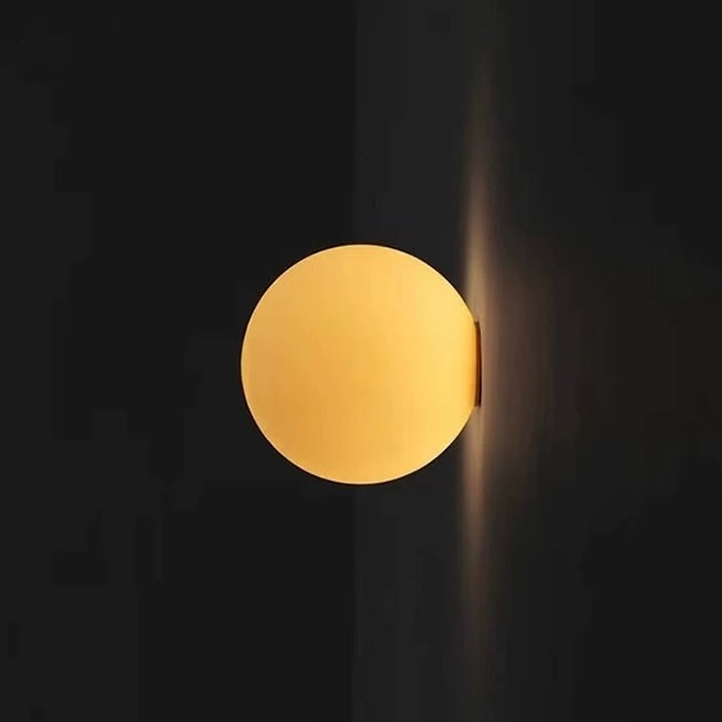 Mattglas-Wandlampe | Moderne LED Wandleuchte Innen 1