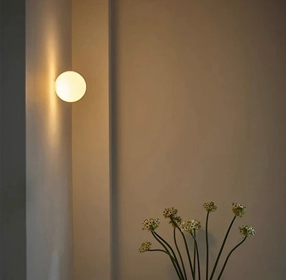 Mattglas-Wandlampe | Moderne LED Wandleuchte Innen 3