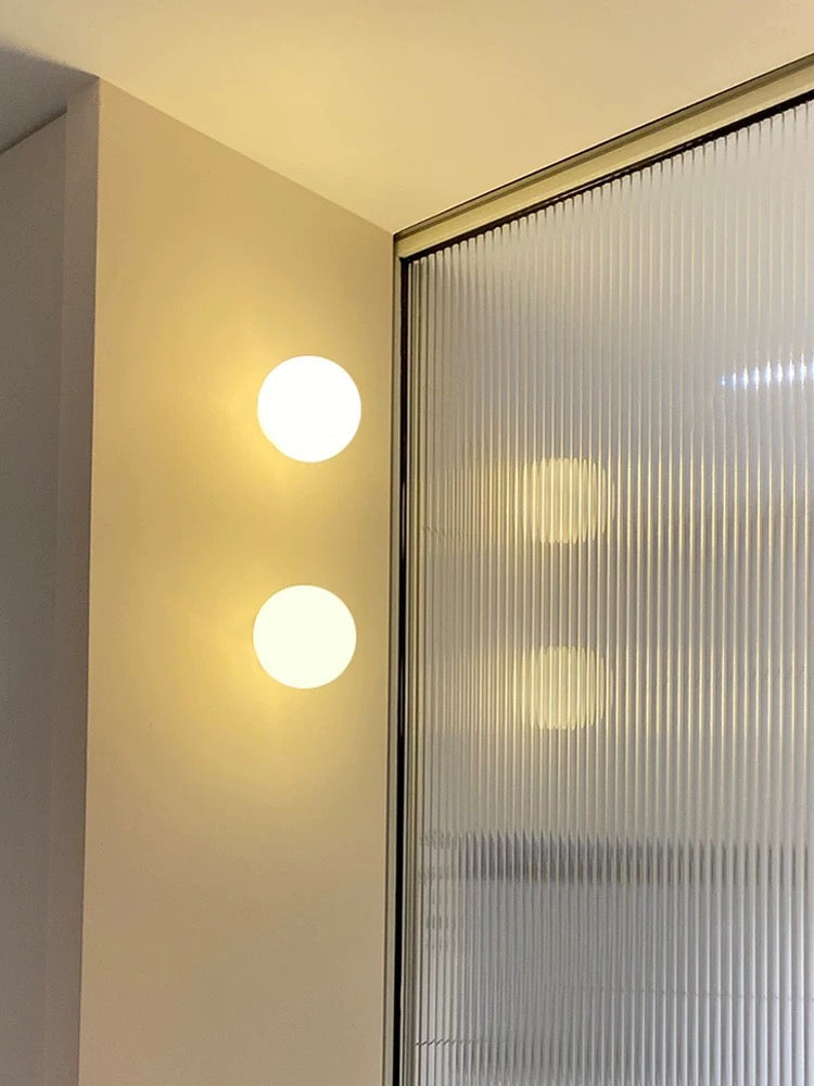 Mattglas-Wandlampe | Moderne LED Wandleuchte Innen 5