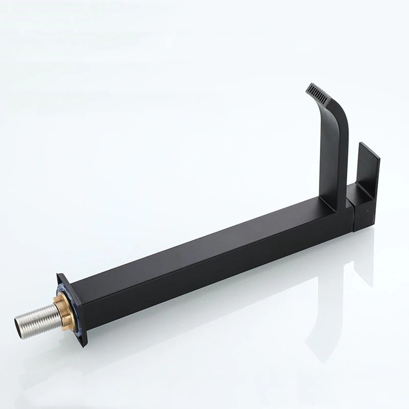 Mattschwarze Waschbeckenarmatur | Elegante Kaltwasserarmatur 6