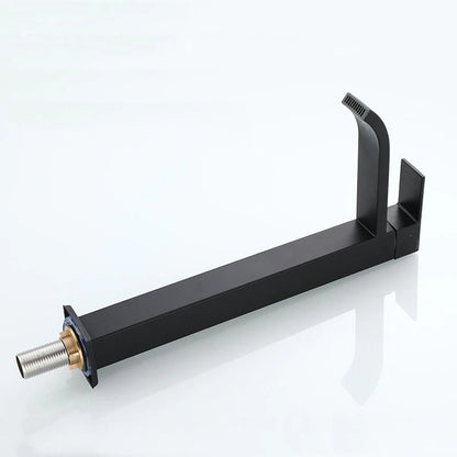 Mattschwarze Waschbeckenarmatur | Elegante Kaltwasserarmatur 6