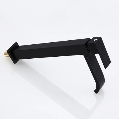 Mattschwarze Waschbeckenarmatur | Elegante Kaltwasserarmatur 7