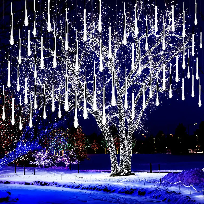 Meteor Lichter | LED Lichterkette für Halloween und Weihnachten 2