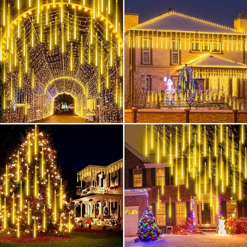 Meteor Lichter | LED Lichterkette für Halloween und Weihnachten 5