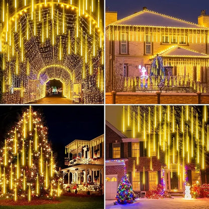 Meteor Lichter | LED Lichterkette für Halloween und Weihnachten 5