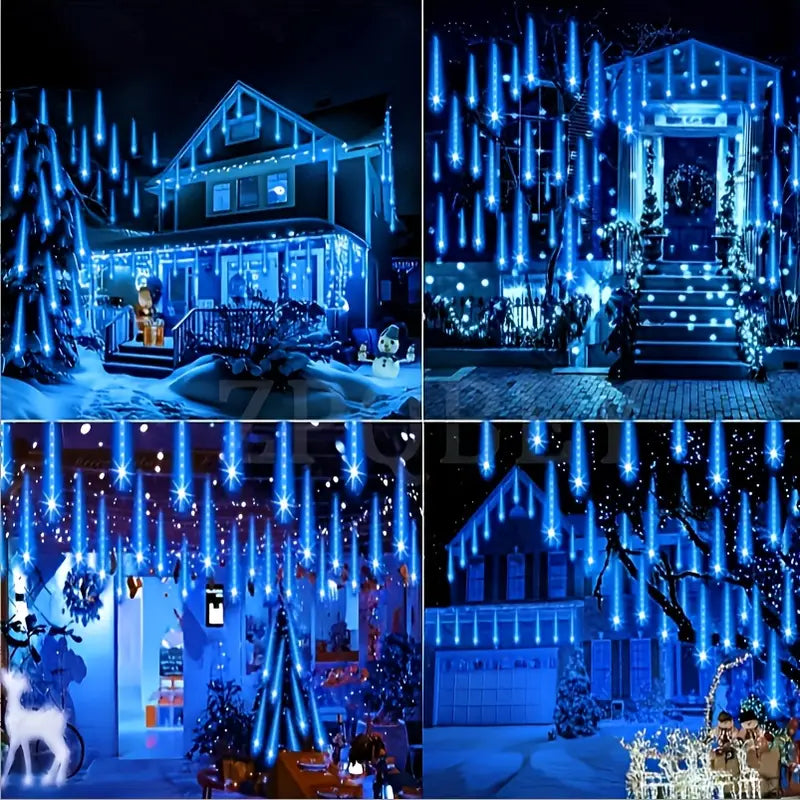 Meteor Lichter | LED Lichterkette für Halloween und Weihnachten 6