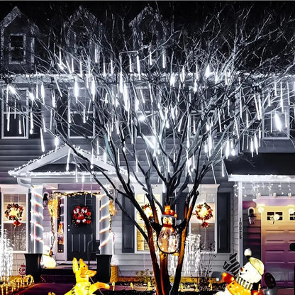 Meteor Lichter | LED Lichterkette für Halloween und Weihnachten 7