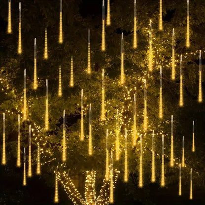 Meteorregen LED Lichterkette | Weihnachtsbeleuchtung Außen 1