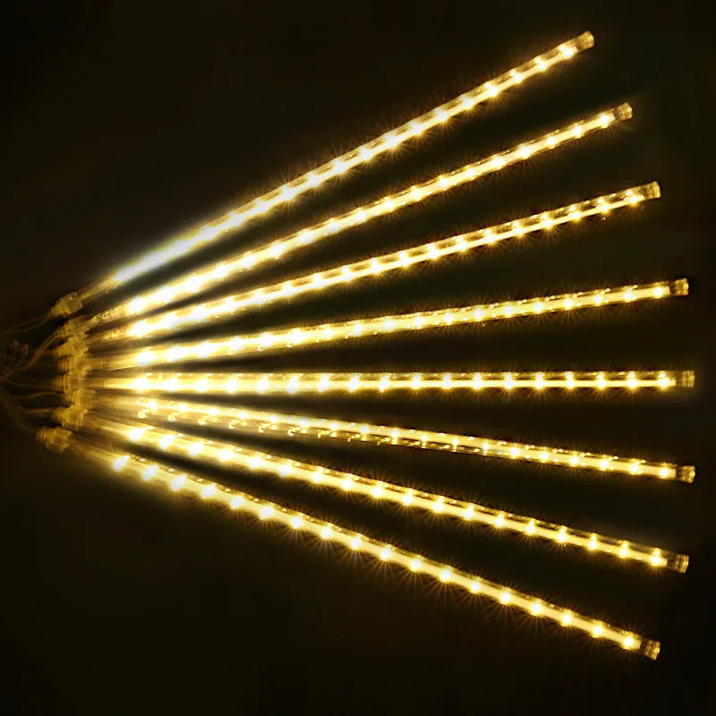 Meteorregen LED Lichterkette | Weihnachtsbeleuchtung Außen 9