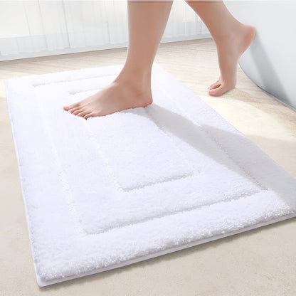 Mikrofaser Badematte | Rutschfest & Waschbar für Badezimmer 5