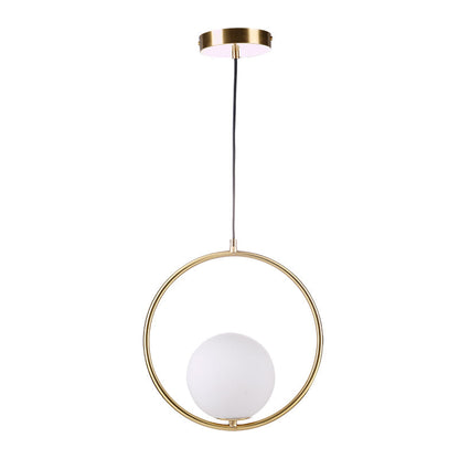 Variant image for Mila Pendelleuchte | Elegante Hängeleuchte aus Metall und Glas, Warmes Licht für Esszimmer und Moderne Räume-1