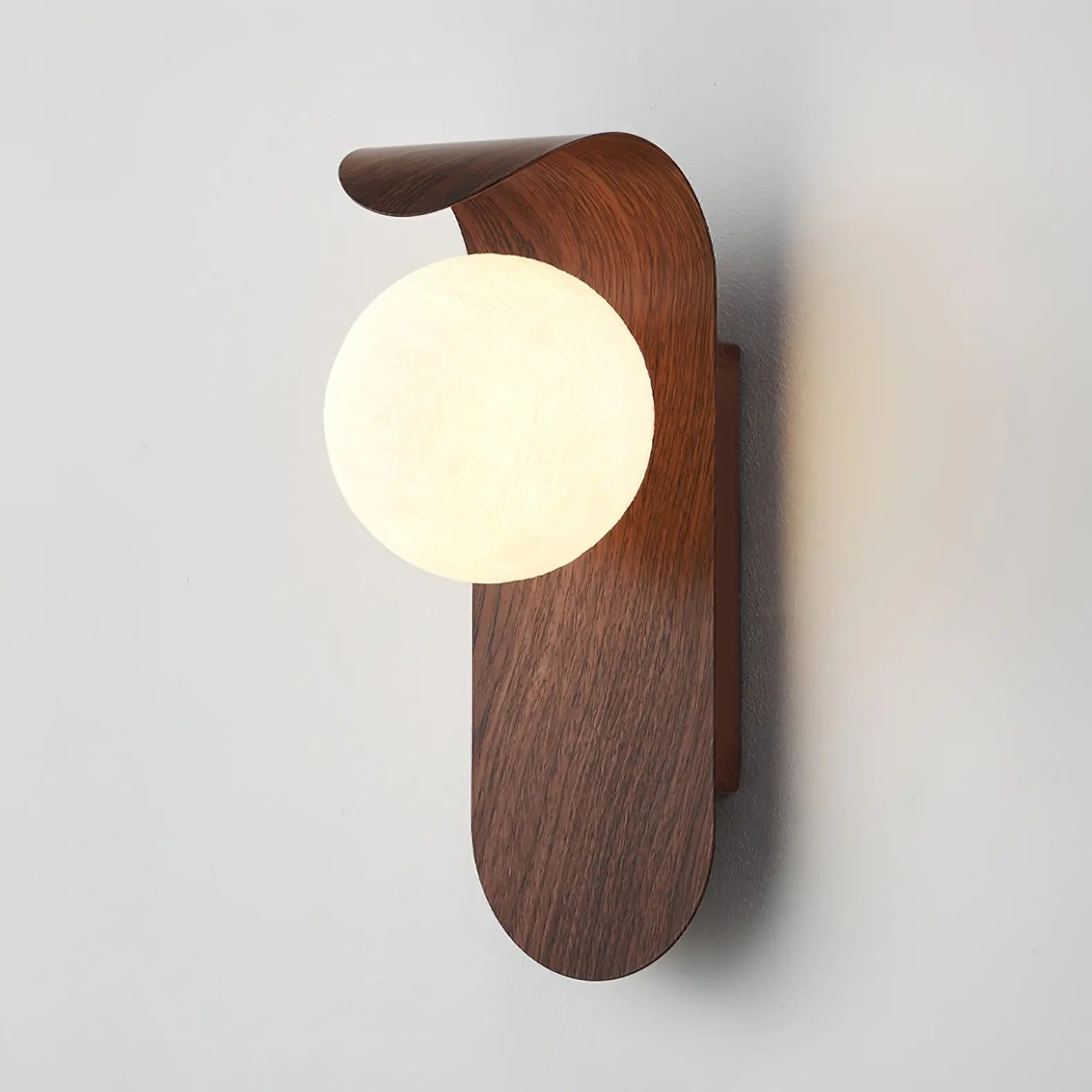 Minimalistische Japandi | LED Wandleuchte Innen 25 cm 1