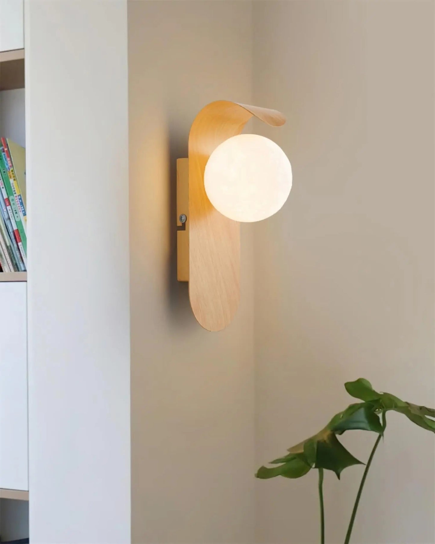 Minimalistische Japandi | LED Wandleuchte Innen 25 cm 6