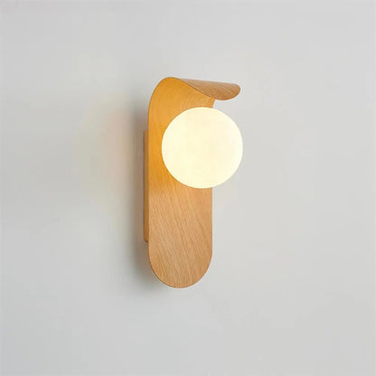 Minimalistische Japandi | LED Wandleuchte Innen 25 cm 8