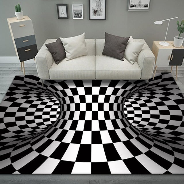 MirageMat | 3D Teppich für Wohnzimmer und Dekoration 0