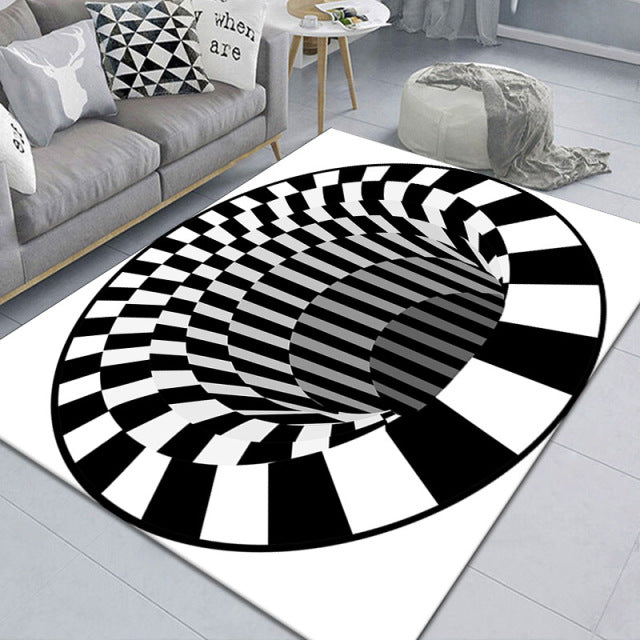 MirageMat | 3D Teppich für Wohnzimmer und Dekoration 9