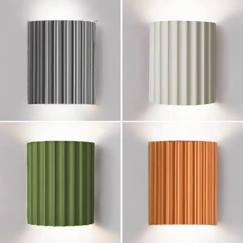 ArchiLume | Moderne gerippte Lampe, Wandleuchte