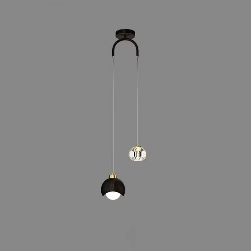 Moderne Kristallpendelleuchte | Elegante Hängelampe für Wohnräume 0