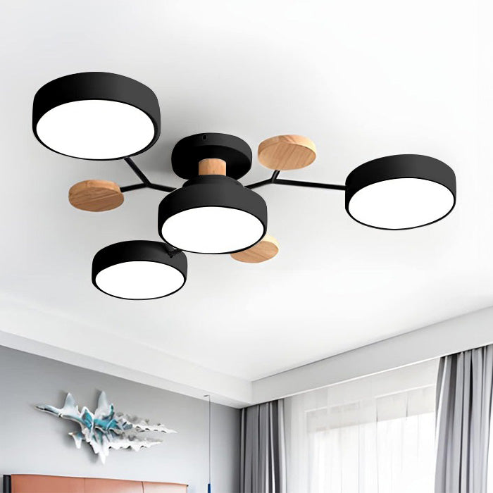 Moderne LED-Deckenlampe | Runde Deckenleuchte für Wohnzimmer 11
