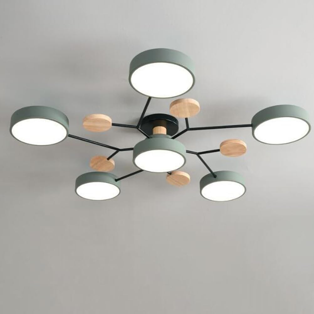 Moderne LED-Deckenlampe | Runde Deckenleuchte für Wohnzimmer 15