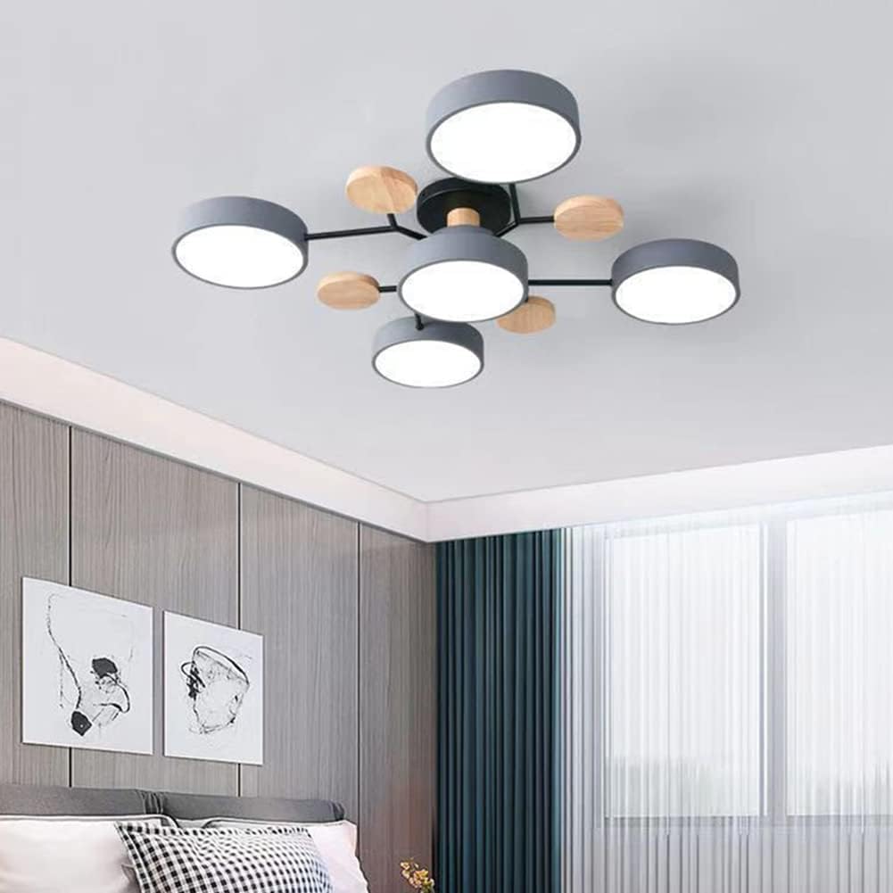 Moderne LED-Deckenlampe | Runde Deckenleuchte für Wohnzimmer 8