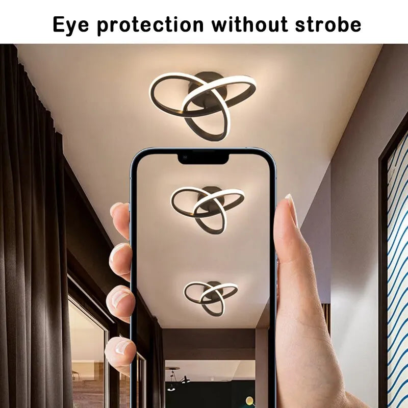 Moderne LED-Deckenleuchte | Geometrische Deckenlampe 4