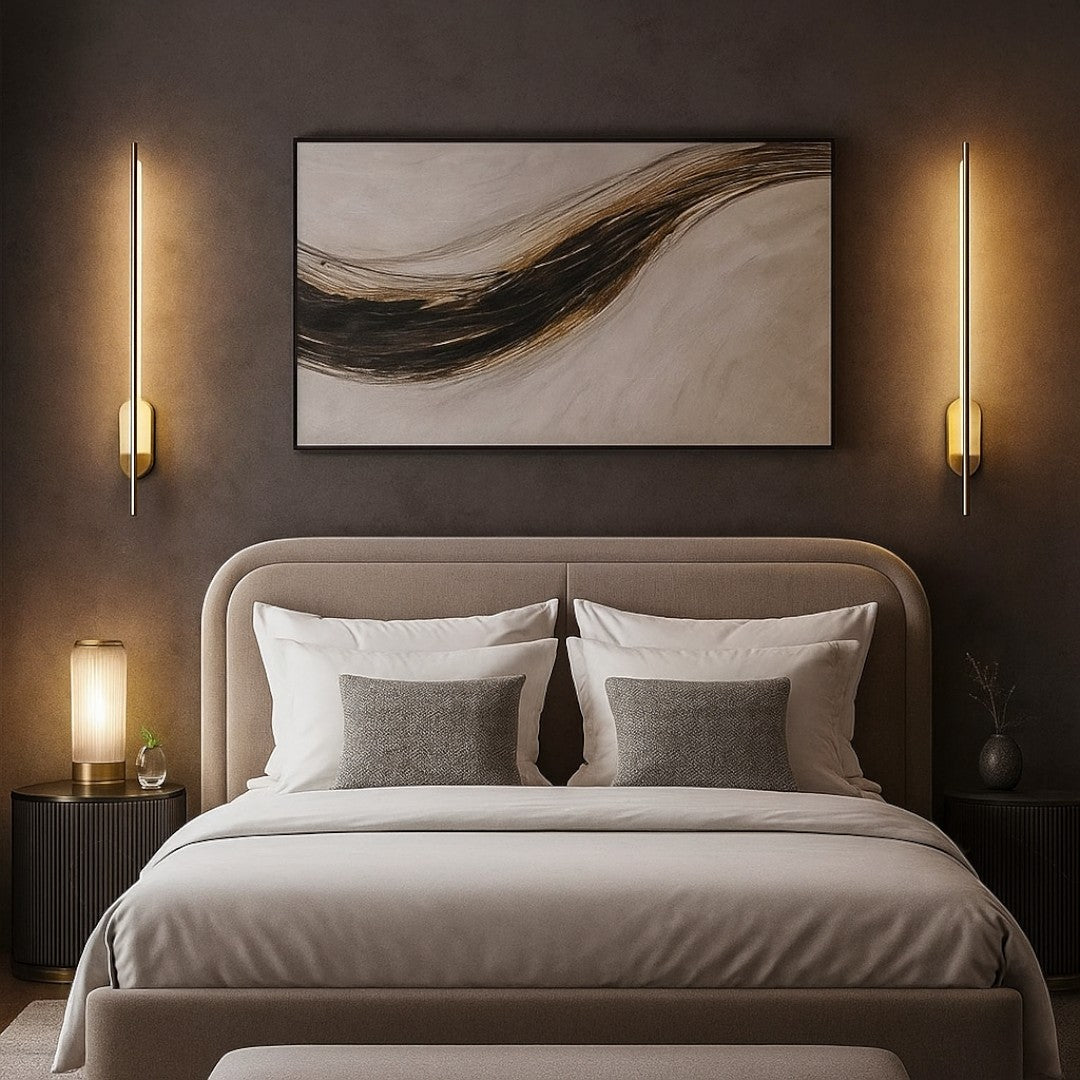 Moderne Wandlampe | LED Wandleuchte aus Eisen 1