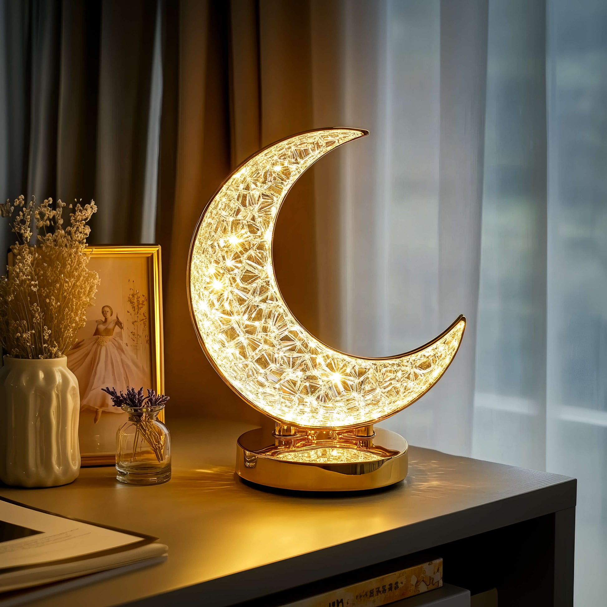 Mondglühlampe | LED Stimmungslicht 0