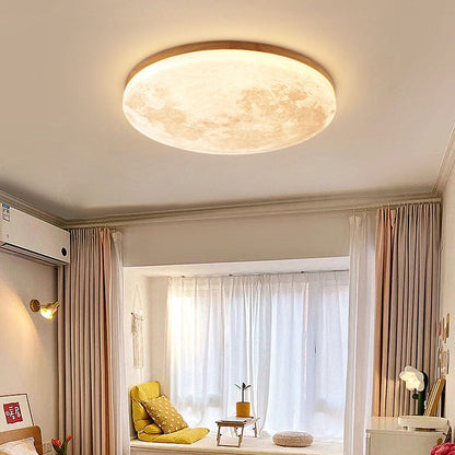 Moon Round | Minimalistische LED-Deckenleuchte 2