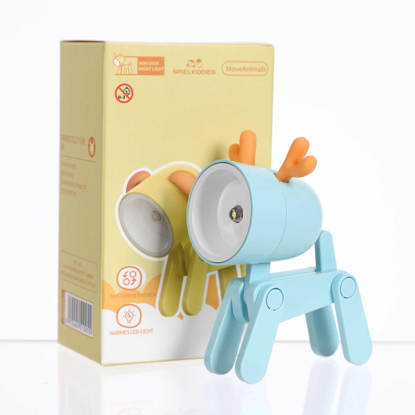 MoveAnimals | Nachtlicht Kinder Lampe für Beruhigenden Schlaf 14