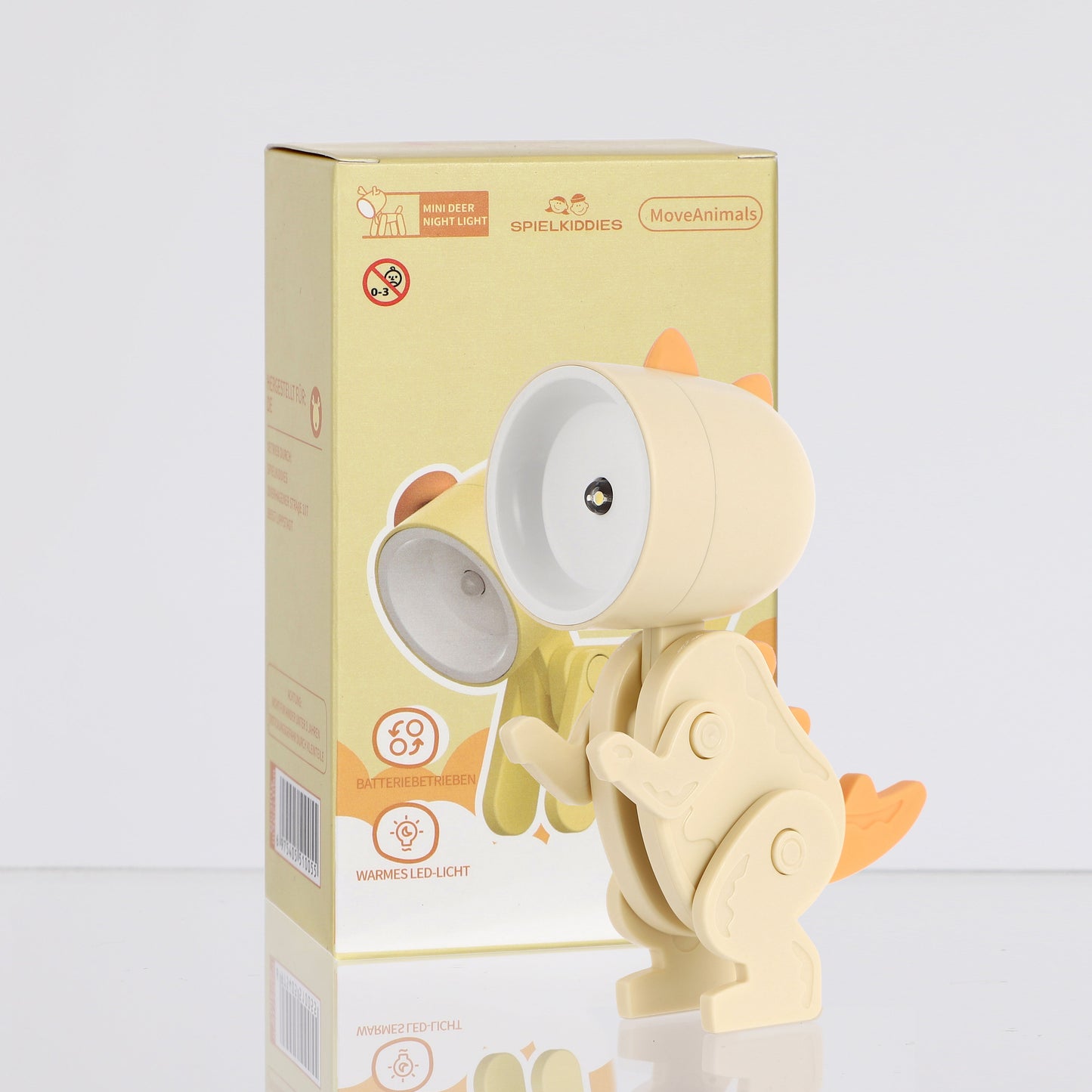 MoveAnimals | Nachtlicht Kinder Lampe für Beruhigenden Schlaf 9