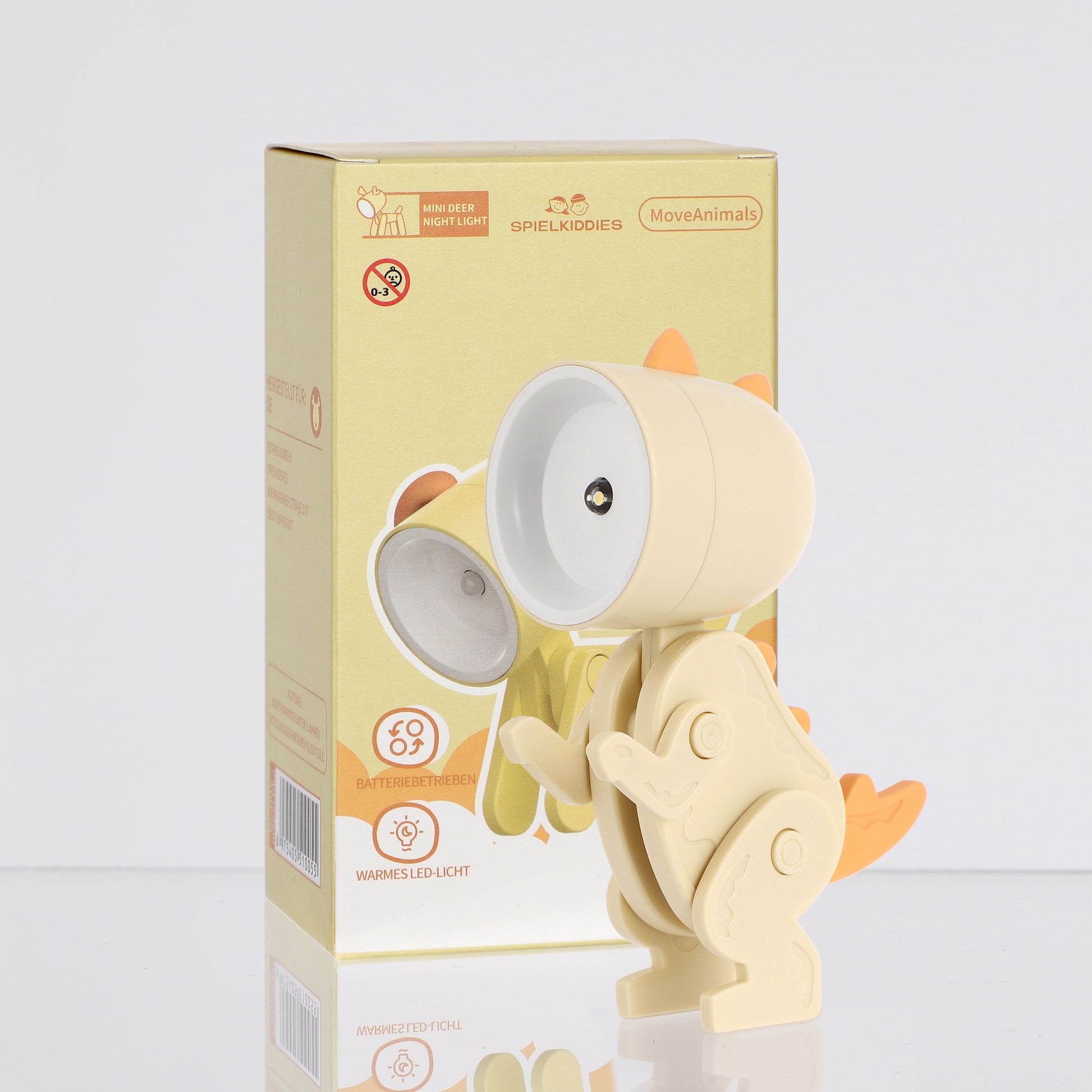 MoveAnimals | Nachtlicht Kinder Lampe für Beruhigenden Schlaf 9