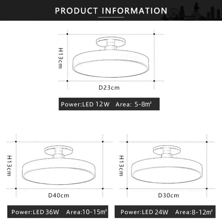 Nordic Macaron | LED-Deckenleuchte 5