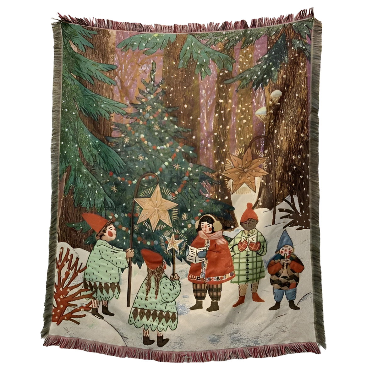 Nussknacker Kuscheldecke | Gemütliche Fleece-Decke 1